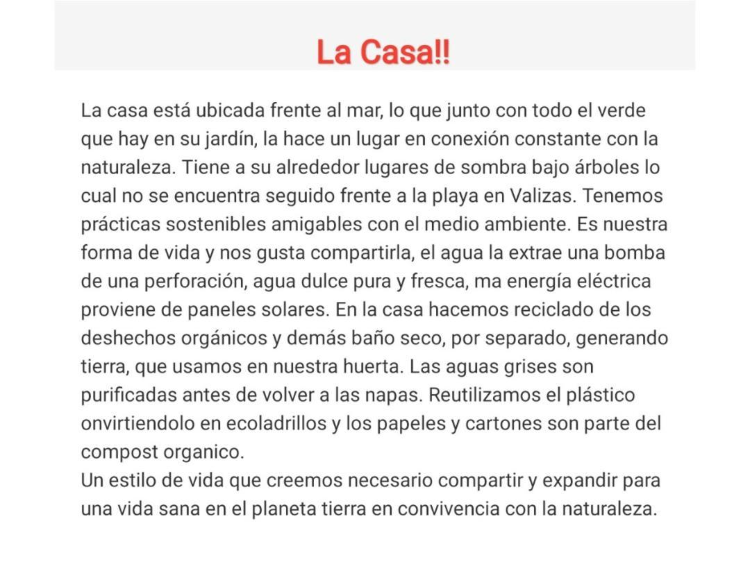 Casa Candombe Y Mar 巴拉德瓦利扎斯 外观 照片